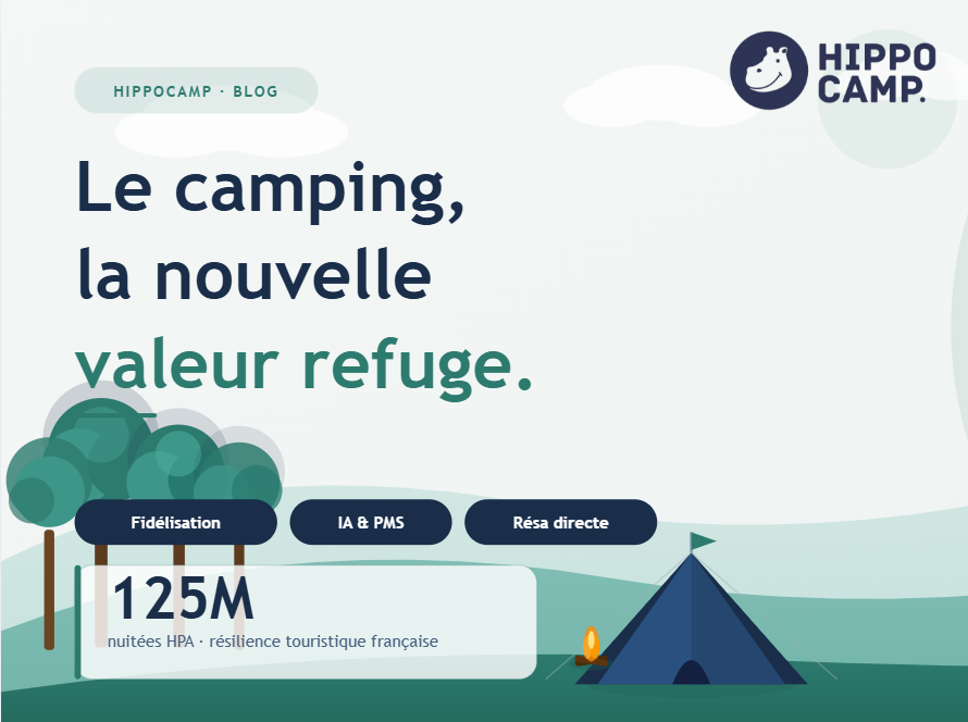 logiciel gestion camping HippoCamp